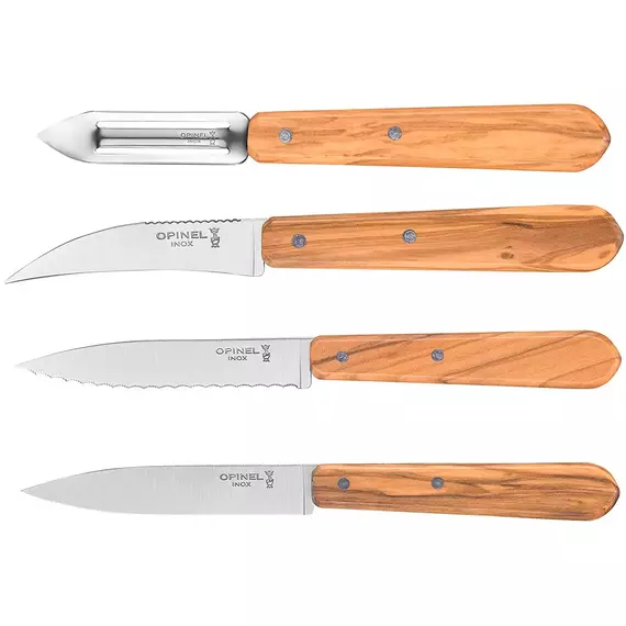 Набір ножів Opinel "Les Essentiels" Olive, фото , изображение 2